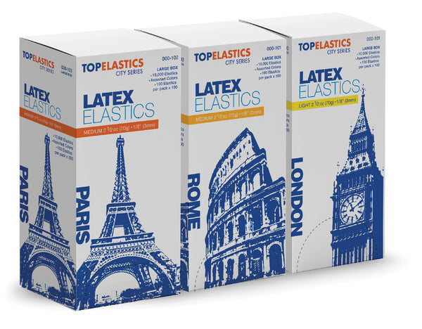 Top Elastics - Latex-Free Material